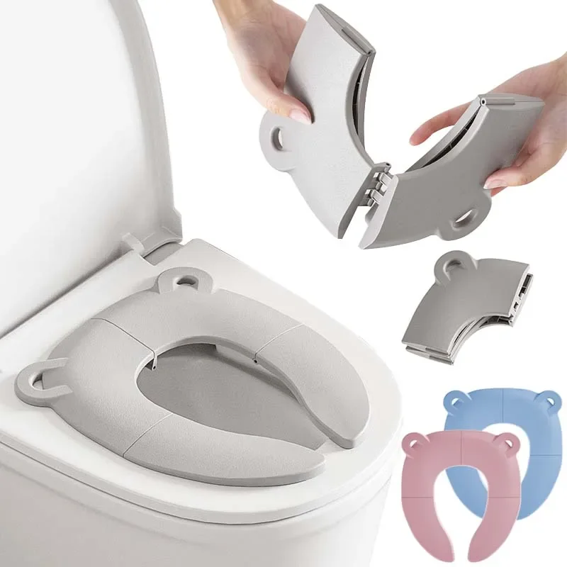 Toddler Potty Training Seat - 아기 만화 여행용 접이식 변기 시트