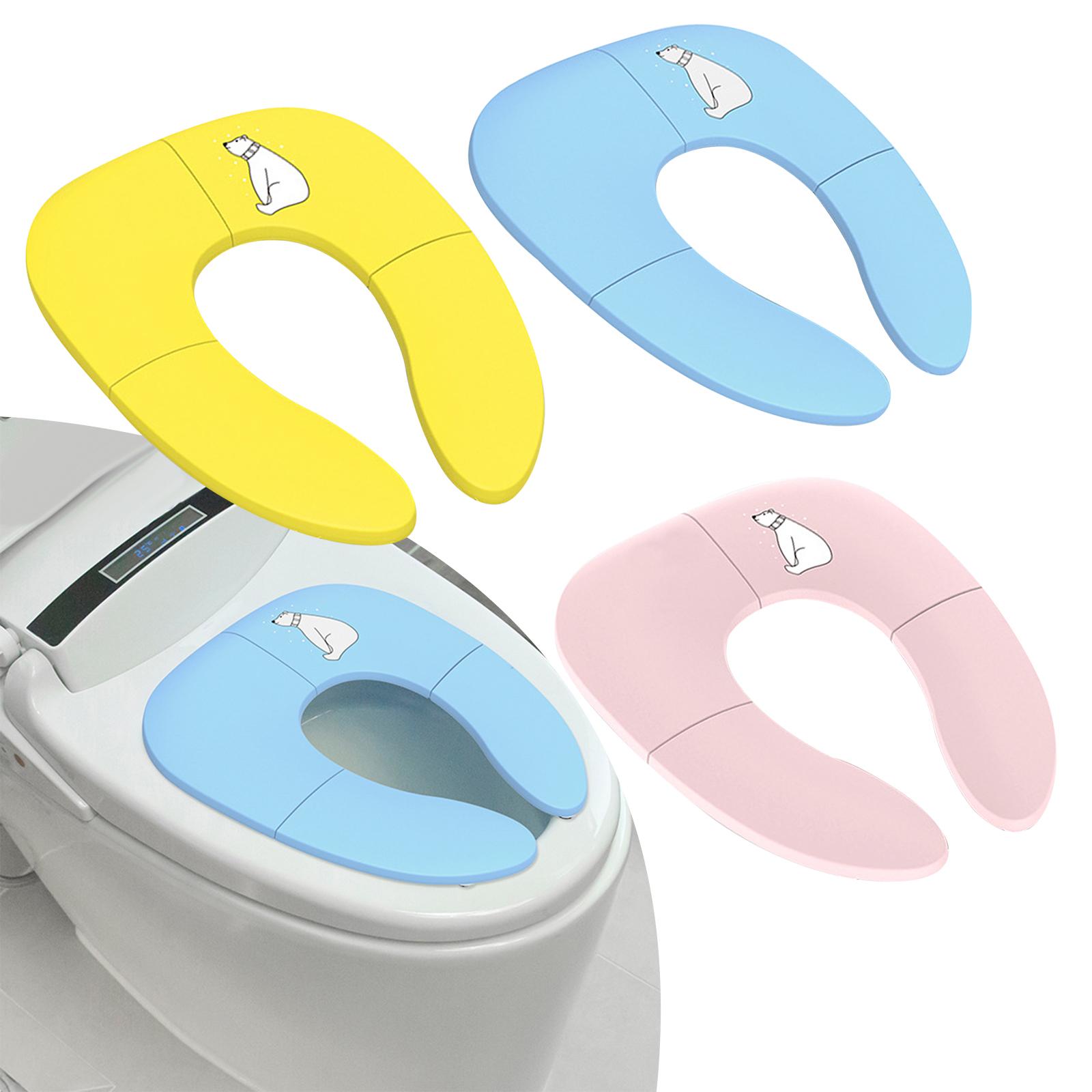 Toddler Potty Training Seat - 접이식 변기 시트 재사용 가능한 훈련용