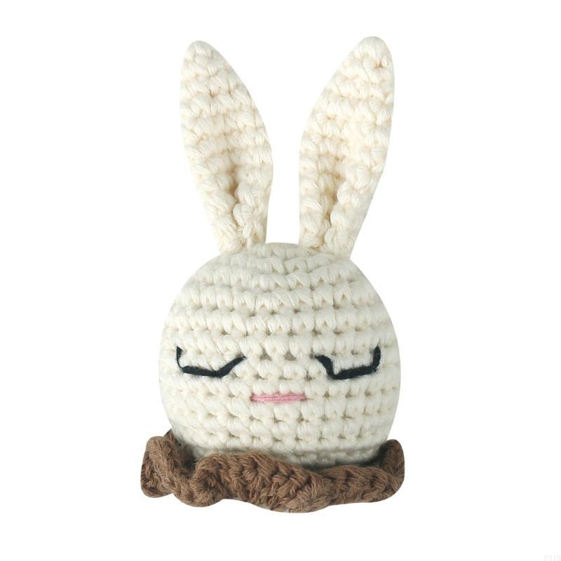 Baby Products Rabbit - 토끼 딸랑이 장난감 크로 셰 뜨개질