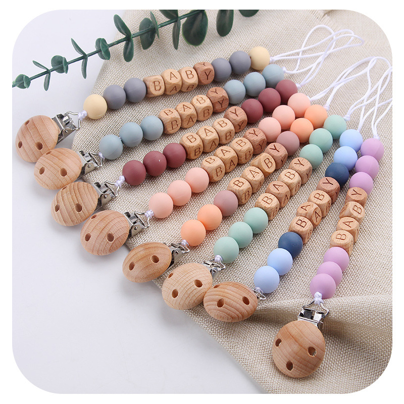 Baby Teethers - 새로운 아기 젖꼭지 클립 개인화 된