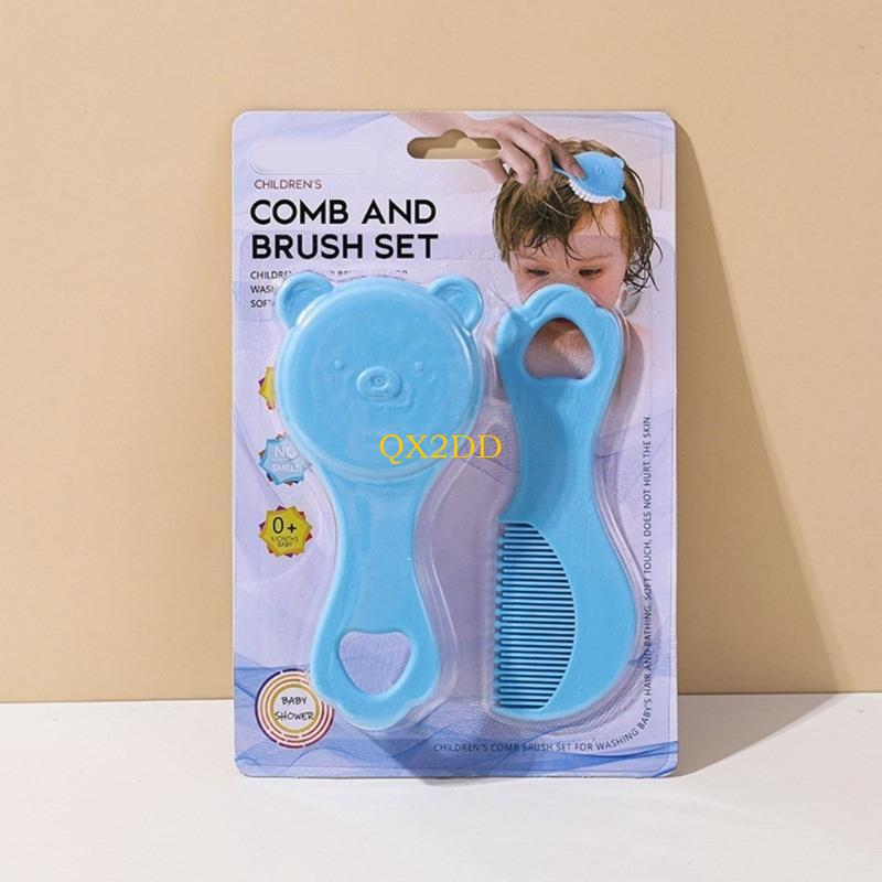 QX2D 2Pcs 베이비 케어 세트 신생아 빗 브러시  - Baby Products Mothercare 리뷰 및 가격