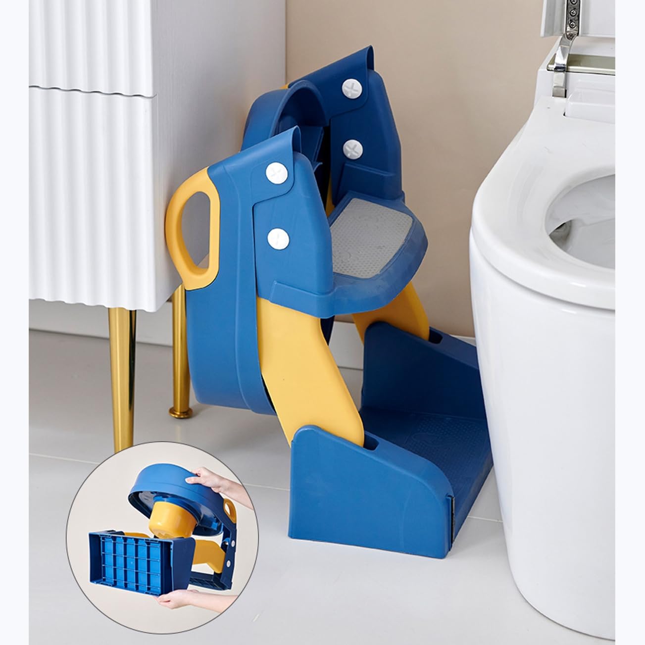 유아 훈련 사다리 변기, 조절 가능한 어린이 변기 훈련 - Toddler Potty Training Seat 리뷰 및 가격