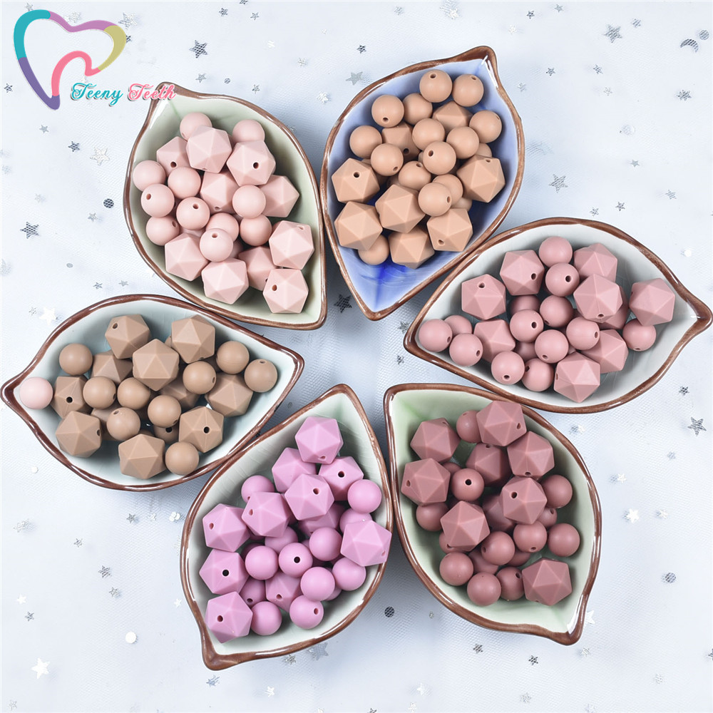 실리콘 원형 아기 치발기, 육각 볼 비즈, PA 프리  - Baby Products Bd 리뷰 및 가격