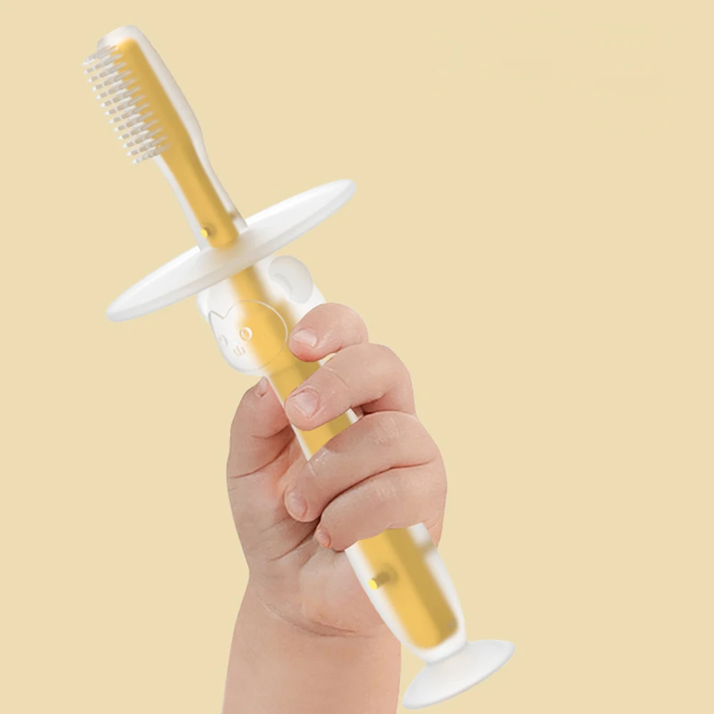 1PC 100% 식품 등급 소프트 핸들 유연한 실리콘  - Baby Teethers 리뷰 및 가격