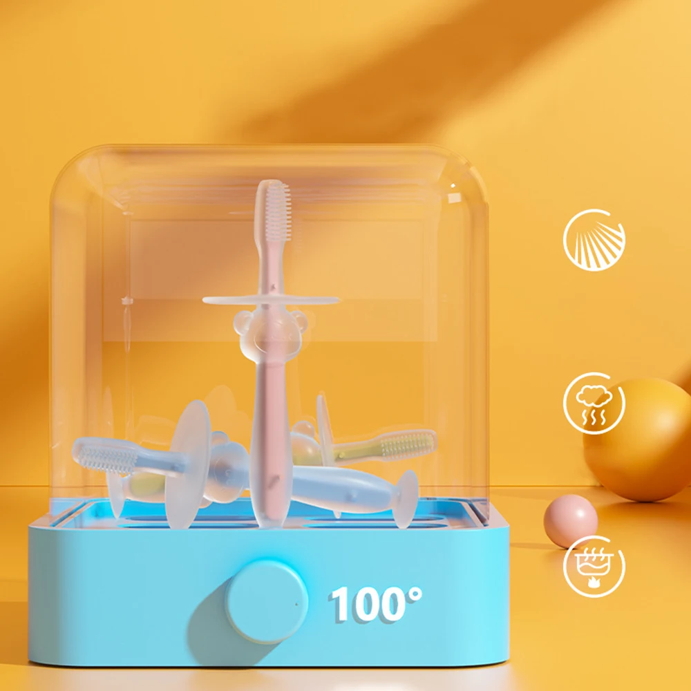 1PC 100% 식품 등급 소프트 핸들 유연한 실리콘  - Baby Teethers 리뷰 및 가격