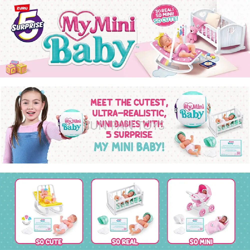 주루 5 서프라이즈 미니 브랜드 장난감 마이 미니 베이 - Baby Product Brand 리뷰 및 가격