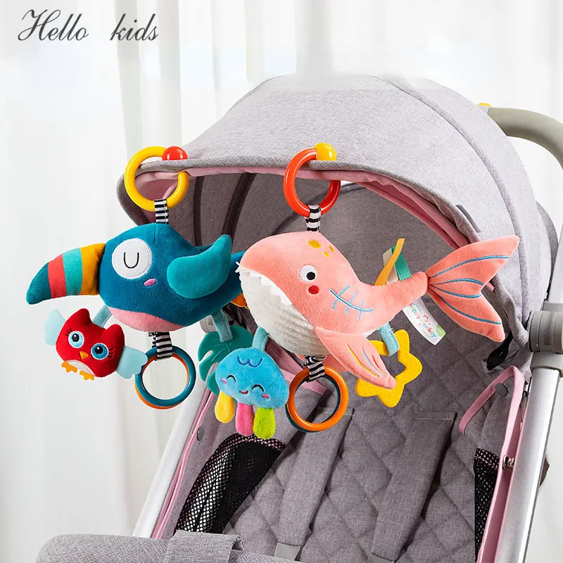 신생아 유아 부드러운 플러시 장난감 Teether 딸랑 - Baby Teethers 리뷰 및 가격