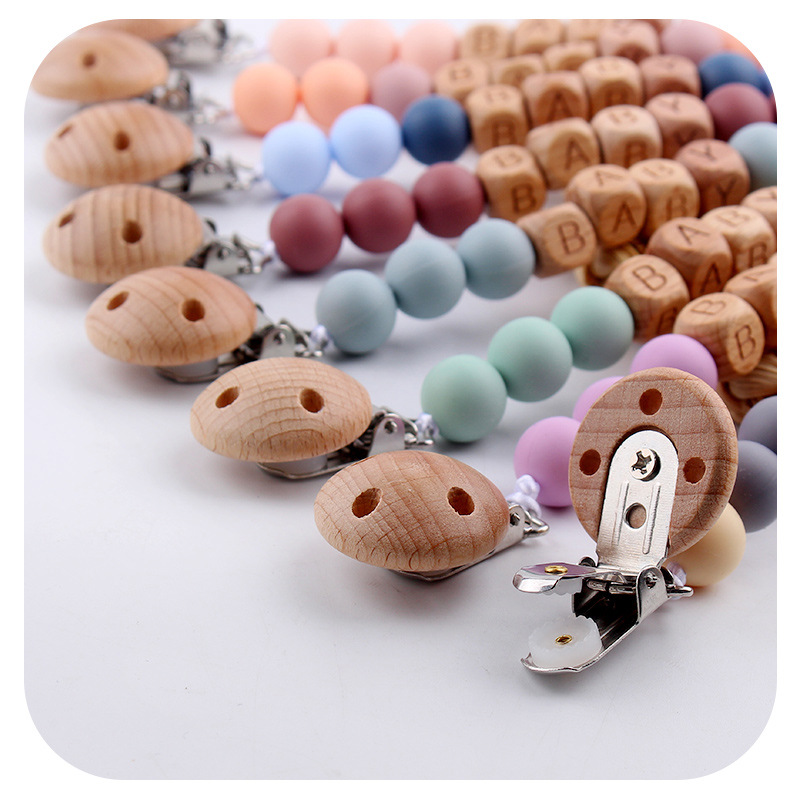 새로운 아기 젖꼭지 클립 개인화 된 이름 치아 장난감  - Baby Teethers 리뷰 및 가격